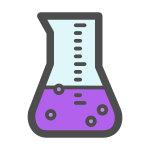 Science Beaker - Purple
